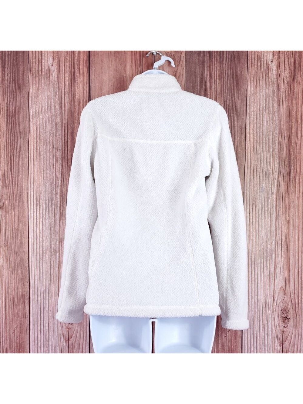Patagonia Womens Small Re-Tool Snap-T Pullover Polartec Thermal Pro White 25443 - Picture 4 of 16